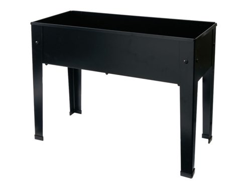Belavi Black Raised Planter