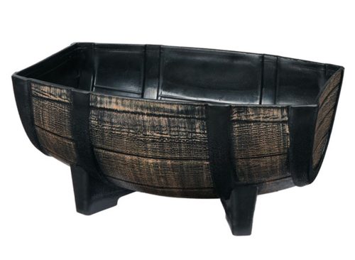 Belavi Half Barrel Planter