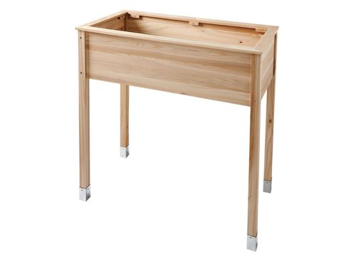 Belavi Wooden Raised Planter