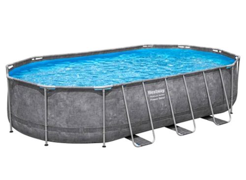 Bestway Platinum Series Power Steel 20' x 12' x 48" Oval Pool Set