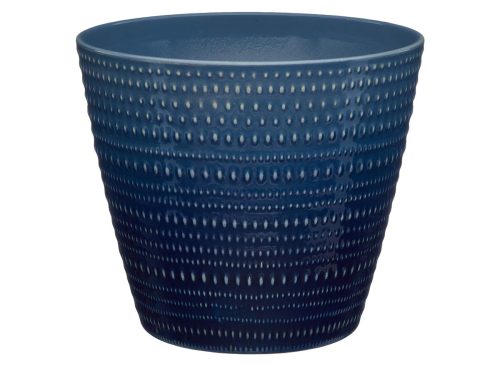 Blue and White Ombre Planter Pot