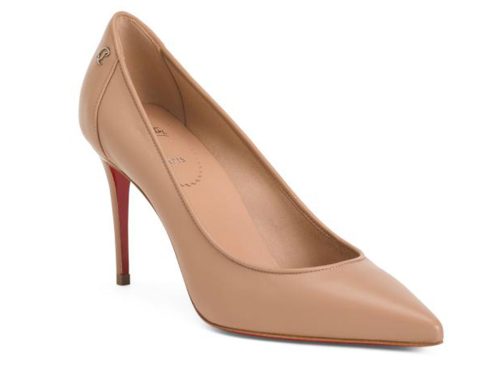 CHRISTIAN LOUBOUTIN Made In Italy Leather Sporty Kate 85 Mm Pumps