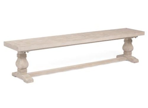 CLASSIC HOME 83x16x18 Caleb Solid Reclaimed Pine Bench