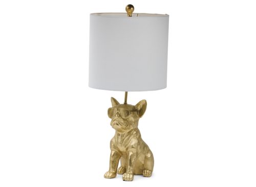 CRESTVIEW COLLECTION 24.5in French Bulldog Table Lamp