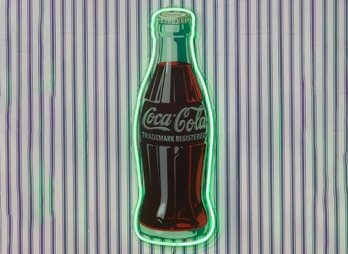 Coke Bottle Neon Sign
