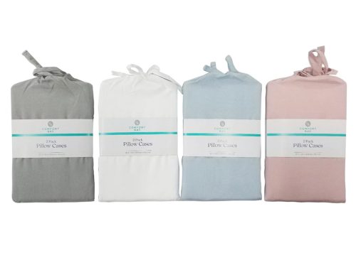 Comfort Bay Pillow Cases, 2 ct - Assorted