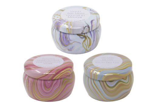 Compact Tin Candle With Lid, 1-ct.