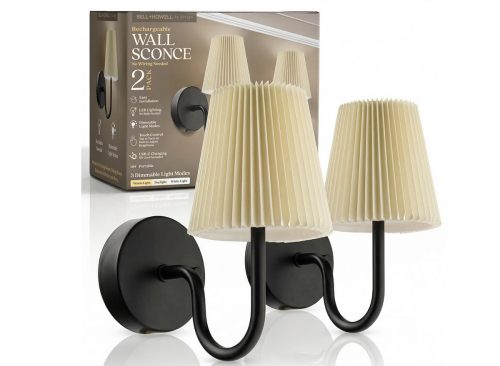 Costway 36" x 24" Gold Arched Wall Mirror with Beaded Frame for Living Room, Entryway