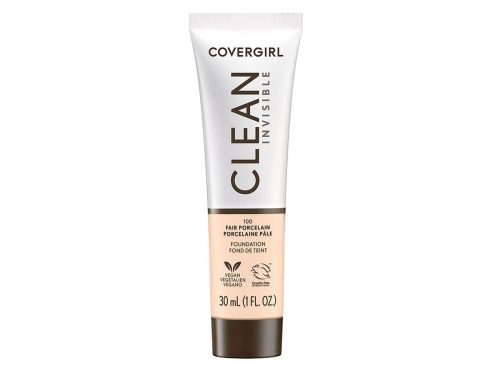 CoverGirl Clean Invisible Foundation, Fair Porcelain, 1 oz