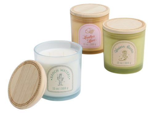 Cowgirl Milk Glass Scented Candle