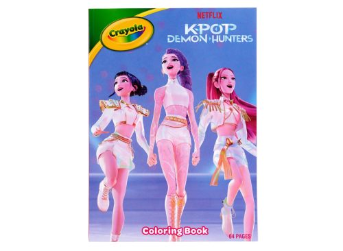 Crayola K-Pop Netflix Demon Hunters Coloring Book, 1-ct. 