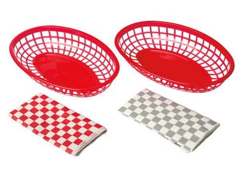  Crofton 2pk Fast Food Bowl with 20pk Wax Paper Liners