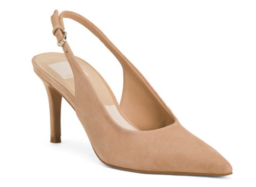 DOLCE VITA Made In Brazil Suede Elasi Heels