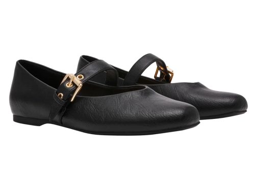 DV Dolce Vita Women's Buckle Flat