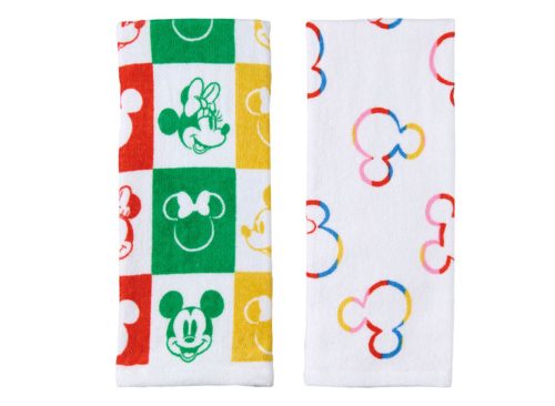 Disney Mickey & Minnie Checkers 2Pk Hand Towels