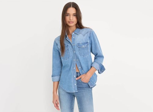 Dolly Slim Fit Denim Shirt