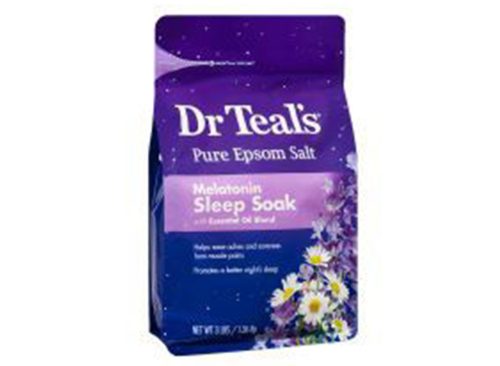 Dr Teal's Pure Epsom Salt - Melatonin Sleep Soak, 3 lb