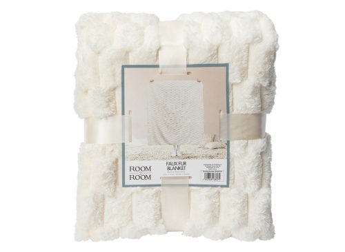 Faux Fur Blanket 50in x 60in