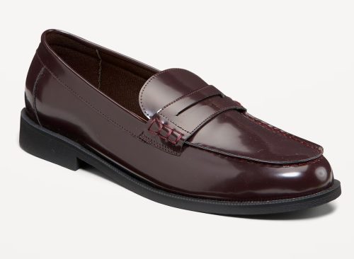 Faux-Leather Loafers for Men 