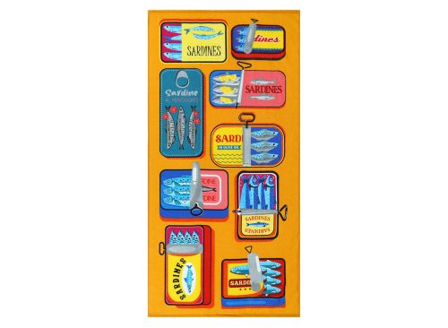 Five Below Printed Beach Towel