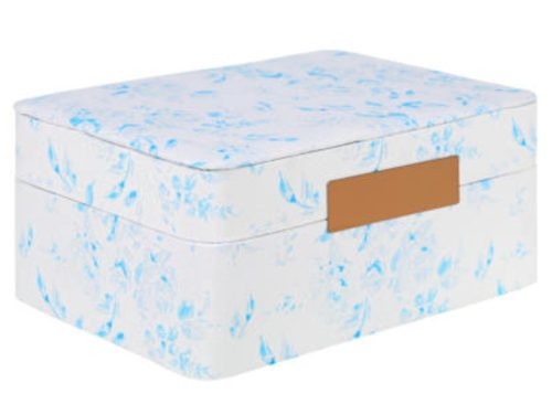 Floral Printed Jewelry Case