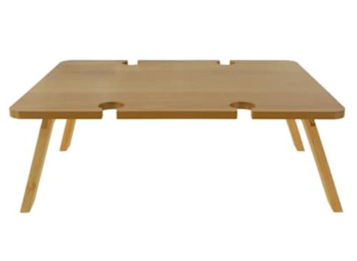 Foldable Wood Table Cupholder