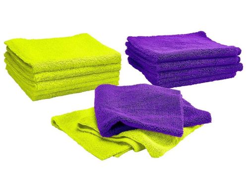 GRANT'S Ultraplush Edgeless Microfiber Towels, 12-Pack