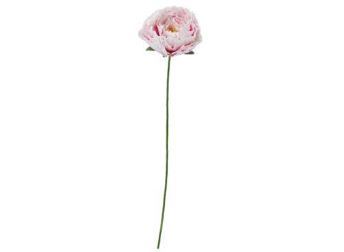 GULDSPETT Artificial flower, paper/Peony white/light pink, 19 ¾ "