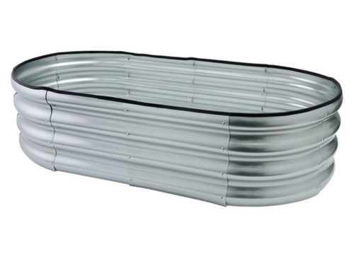 Gardenline Galvanzied Round Garden Bed