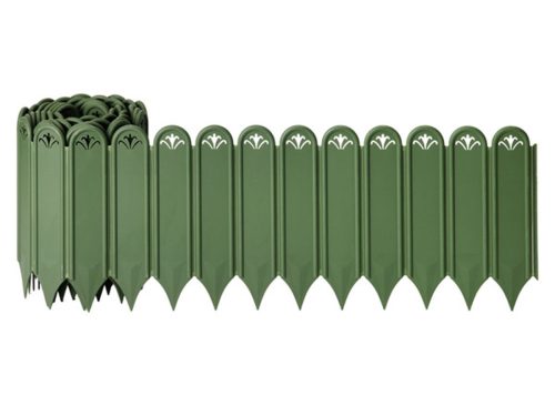Gardenline Plastic Lawn Border, Green