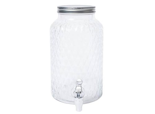 Glass Drink Dispenser 127.8oz