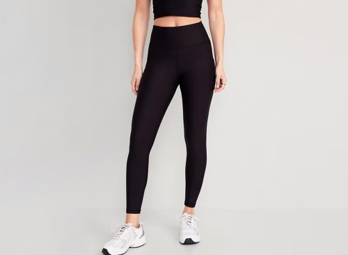 High-Waisted PowerSoft 7/8 Pocket Leggings