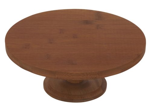 Holly Williams Brown Bamboo Cake Stand, 10 in