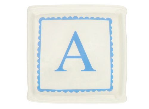 Holly Williams Ceramic Tray Décor, 6x6 in, Assorted Designs