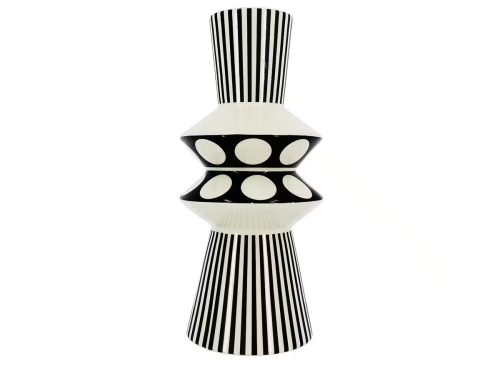 Jonathan Adler x Michaels 14.5" Black & White Circle Ceramic Vase