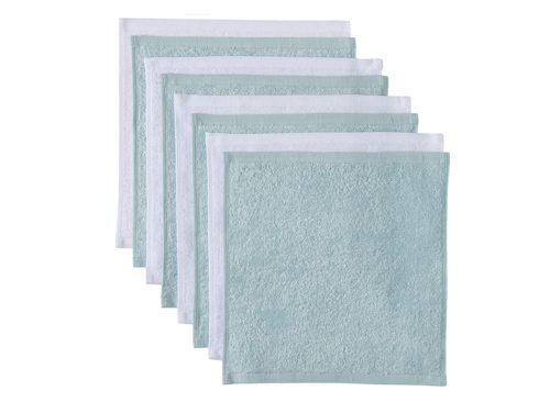 KIRKTON HOUSE 8Pk Washcloths, Blue