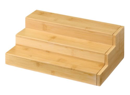  KIRKTON HOUSE Bamboo Kitchen Organizer, Tier Shelf, Natural