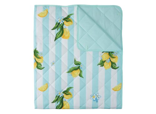 KIRKTON HOUSE Lemons Quilted Outdoor Blanket