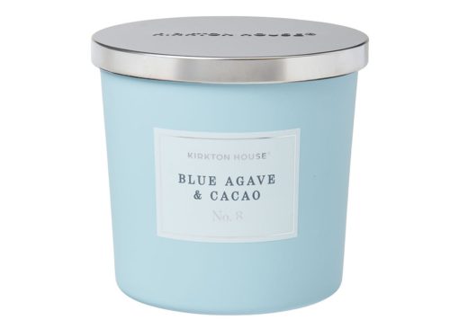 KIRKTON HOUSE Luxury 2 Wick Candle Blue Agave & Cacao