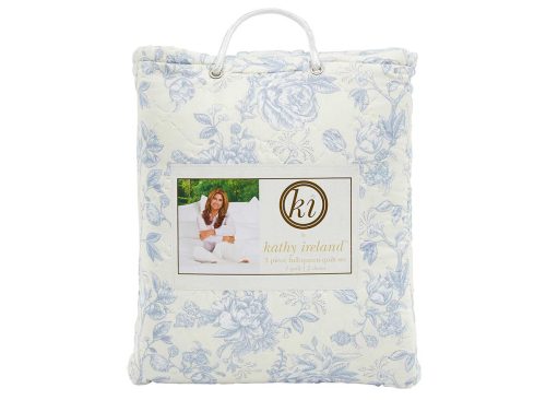 Kathy Ireland 3-Piece Full/Queen Quilt Set, Assorted