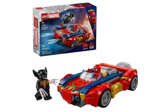 LEGO Marvel Spider-Man Car vs. Venomized Wolverine 76336