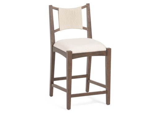 LILLIAN AUGUST 18.5x35 Upholstered Seat Counter Stool