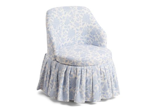 LILLIAN AUGUST 30in Kiki Pleated Skirt Accent Chair