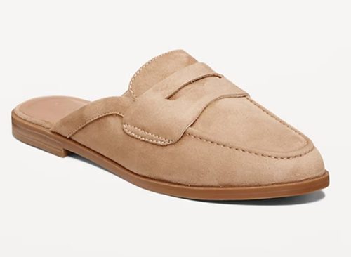 Loafer Mule Shoes for Women