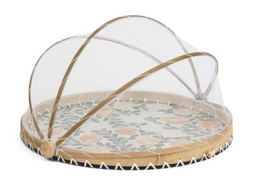 MADE IN VIETNAM 20x14 Capiz Lemon Food Tent