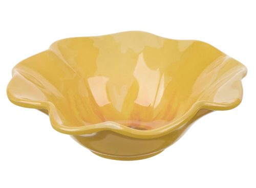 Melamine Flower Shaped Bowl, 6 in