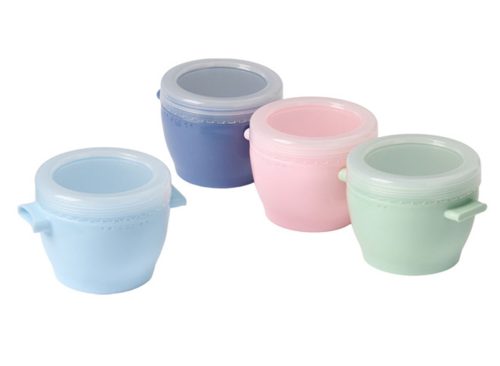 Melii 4 Pack Snap and Go Containers