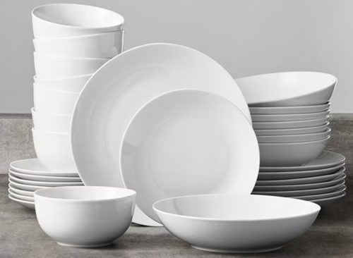 Member's Mark 32-Piece Porcelain Dinnerware Set