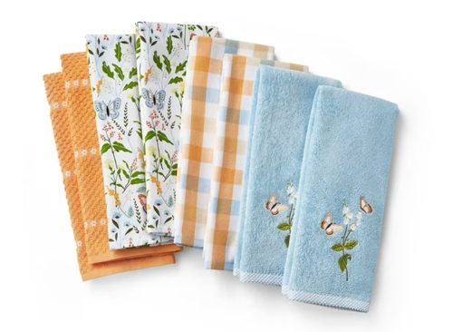 Member's Mark 8-Piece Kitchen Towel Set, Spring