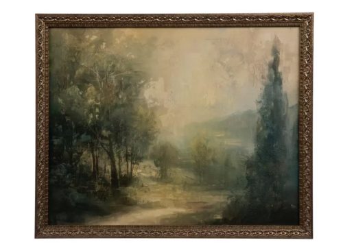 Morning Mist Forest Wood Wall Decor